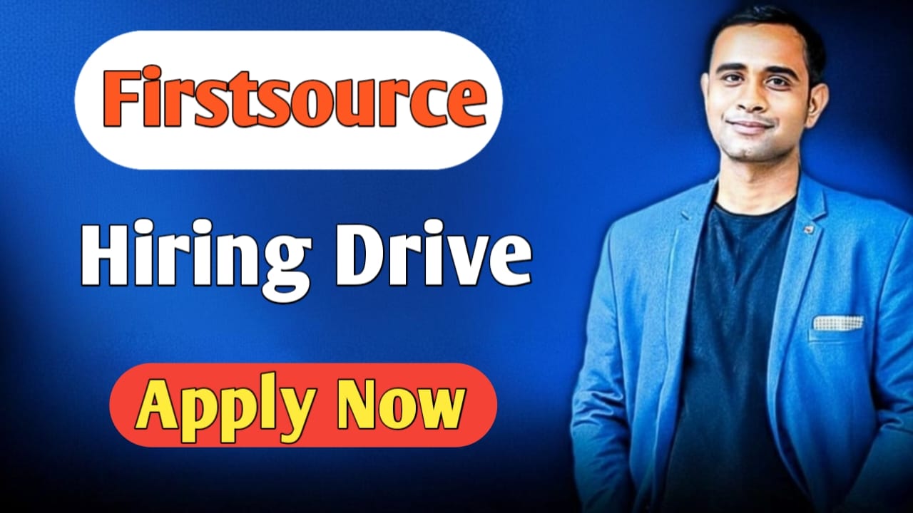 Firstsource Hiring 2026 Pass-Outs – Customer Service Associate in Chennai