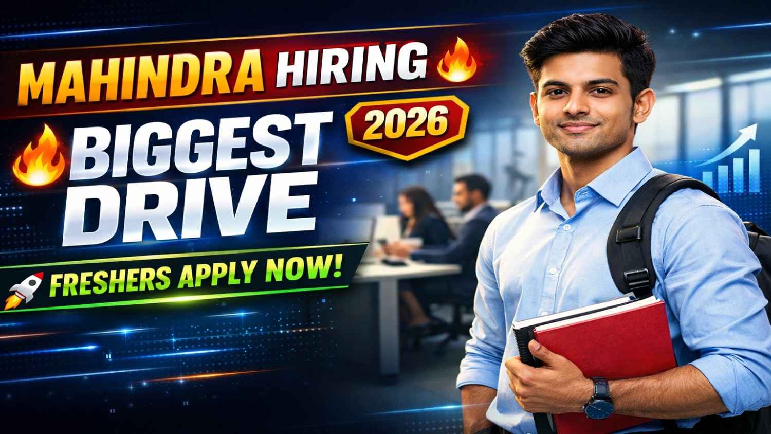 Mahindra Biggest Hiring Drive - Mahindra Campus Hiring 2026