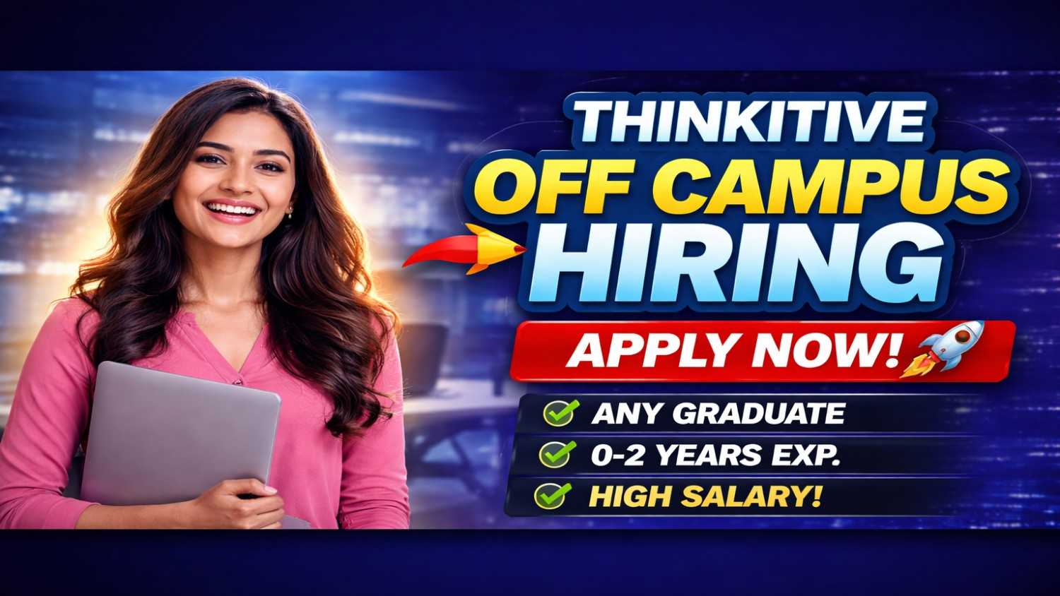 Thinkitive Off Campus Hiring