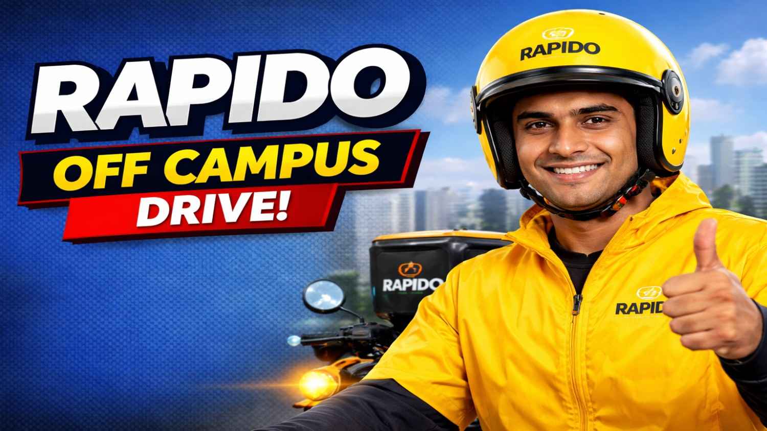 Rapido Off Campus Drive