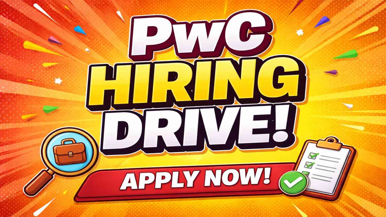 PwC Hiring Drive