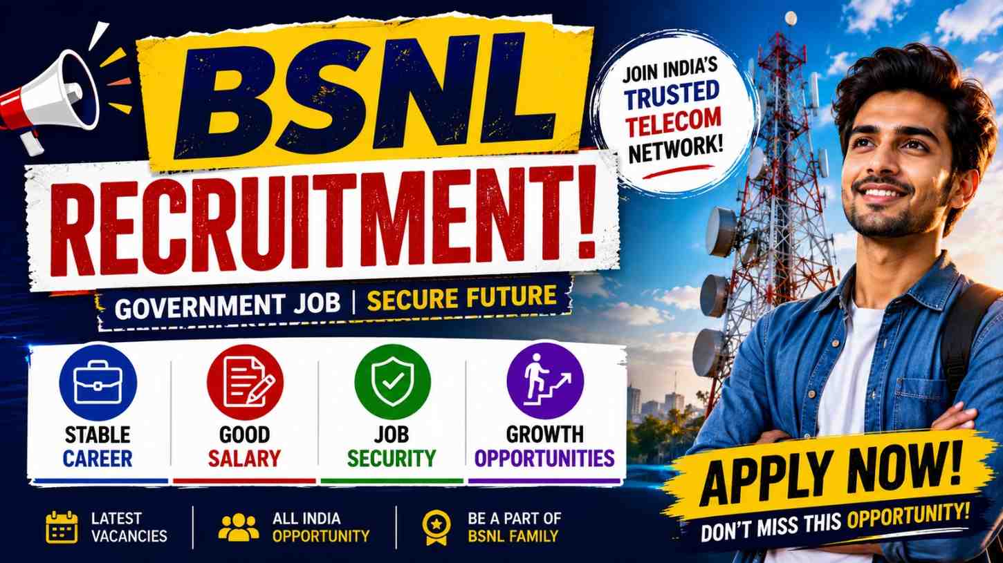 BSNL JTO Recruitment 2026
