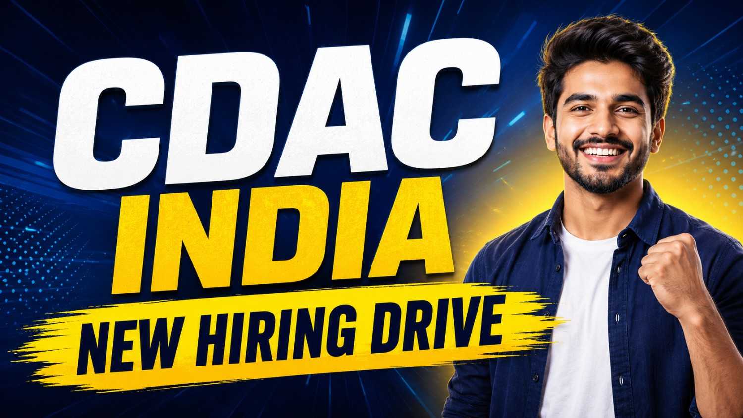 CDAC INDIA New Hiring Drive