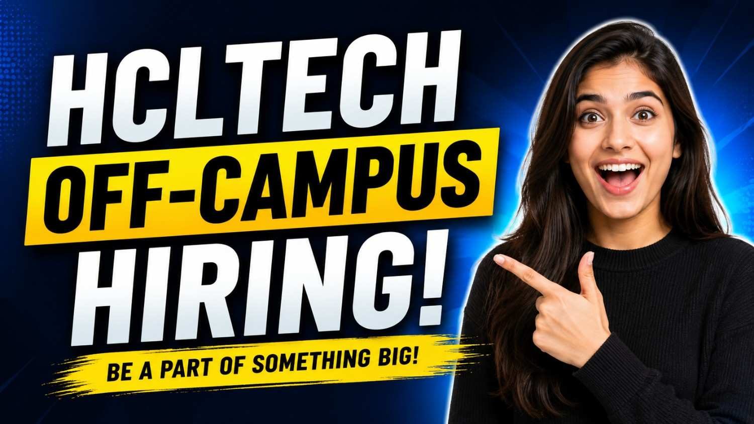 HCLTech Off Campus Hiring - AI Engineer Role