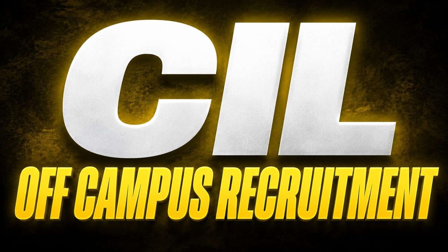 CIL Off Campus Recruitment