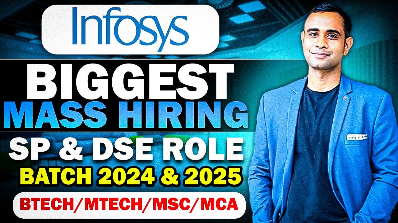 Infosys Off-Campus Mass Hiring - Specialist Programmer and Digital Specialist Engineer