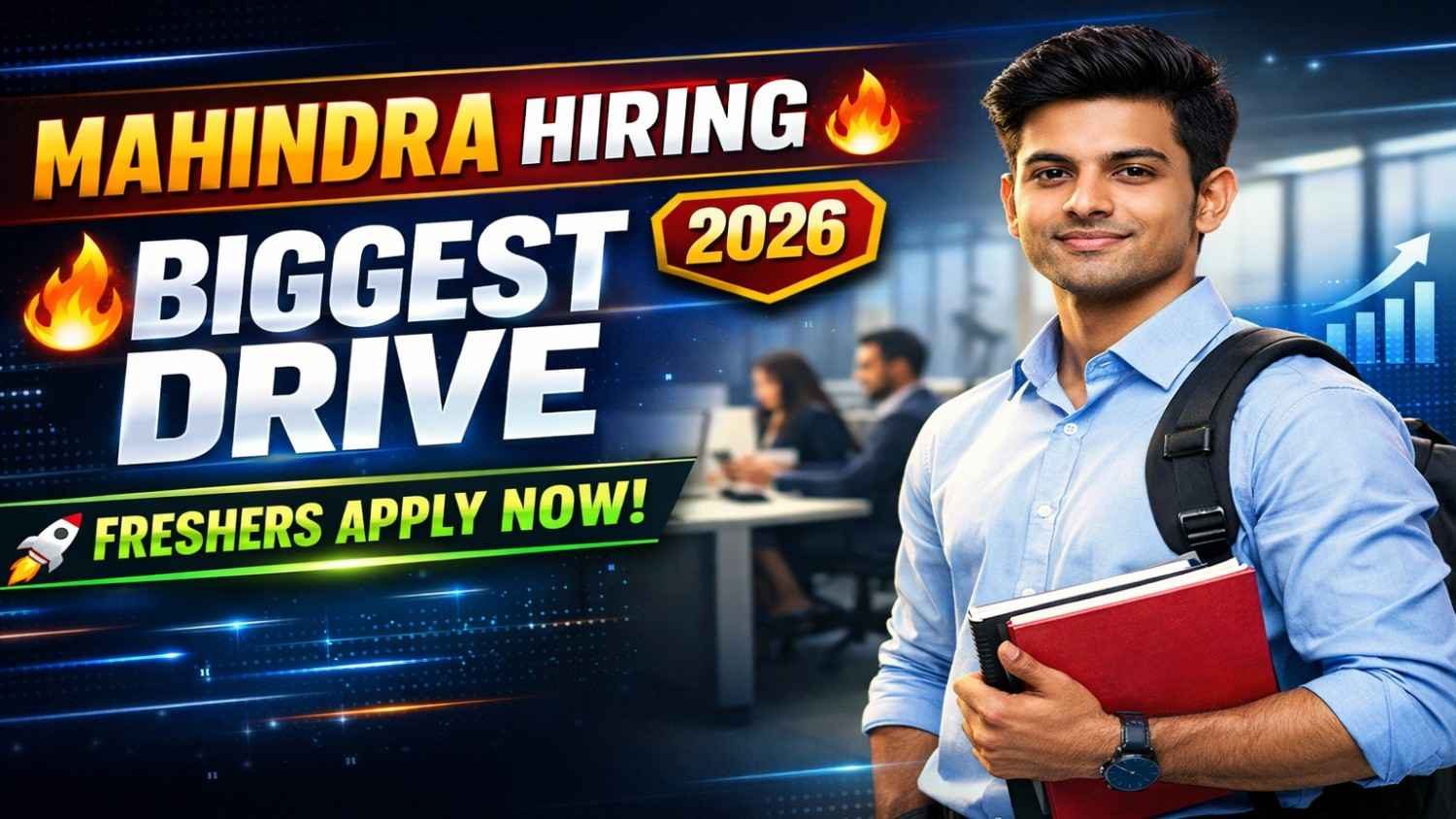 Mahindra Biggest Hiring Drive - Mahindra Campus Hiring 2026