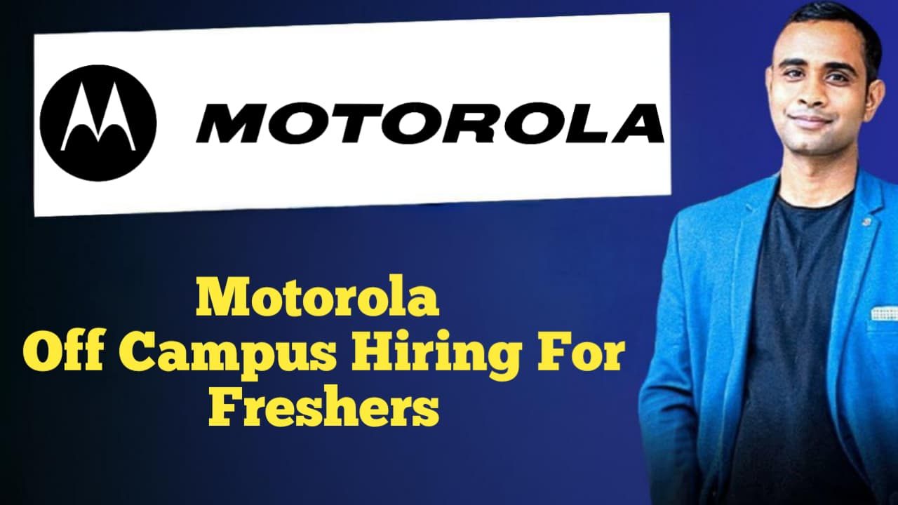 Motorola Off Campus Hiring For Freshers Data Engineer