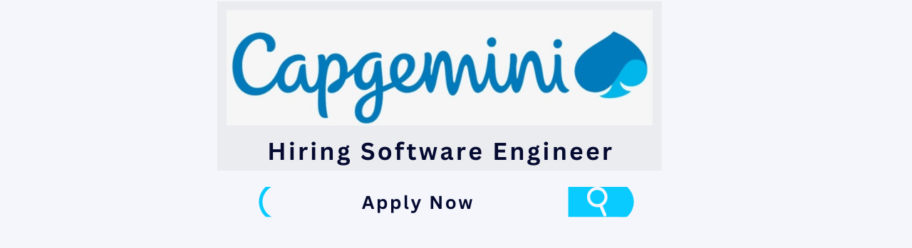 Capgemini Off Campus Drive 2024 (Capgemini Exceller 2023-24)