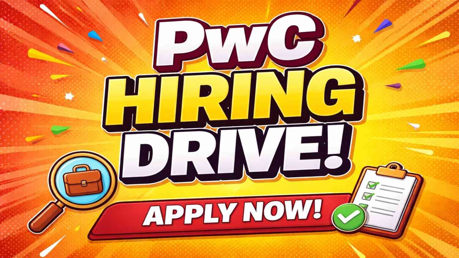 PwC Hiring Drive