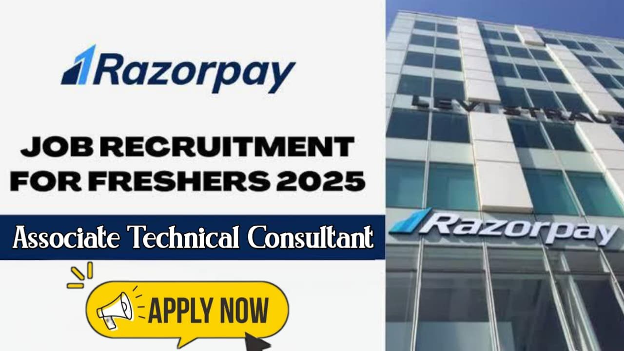 Razorpay Associate Technical Consultant Jobs for Freshers | Kickstart Your Tech Career in Bangalore