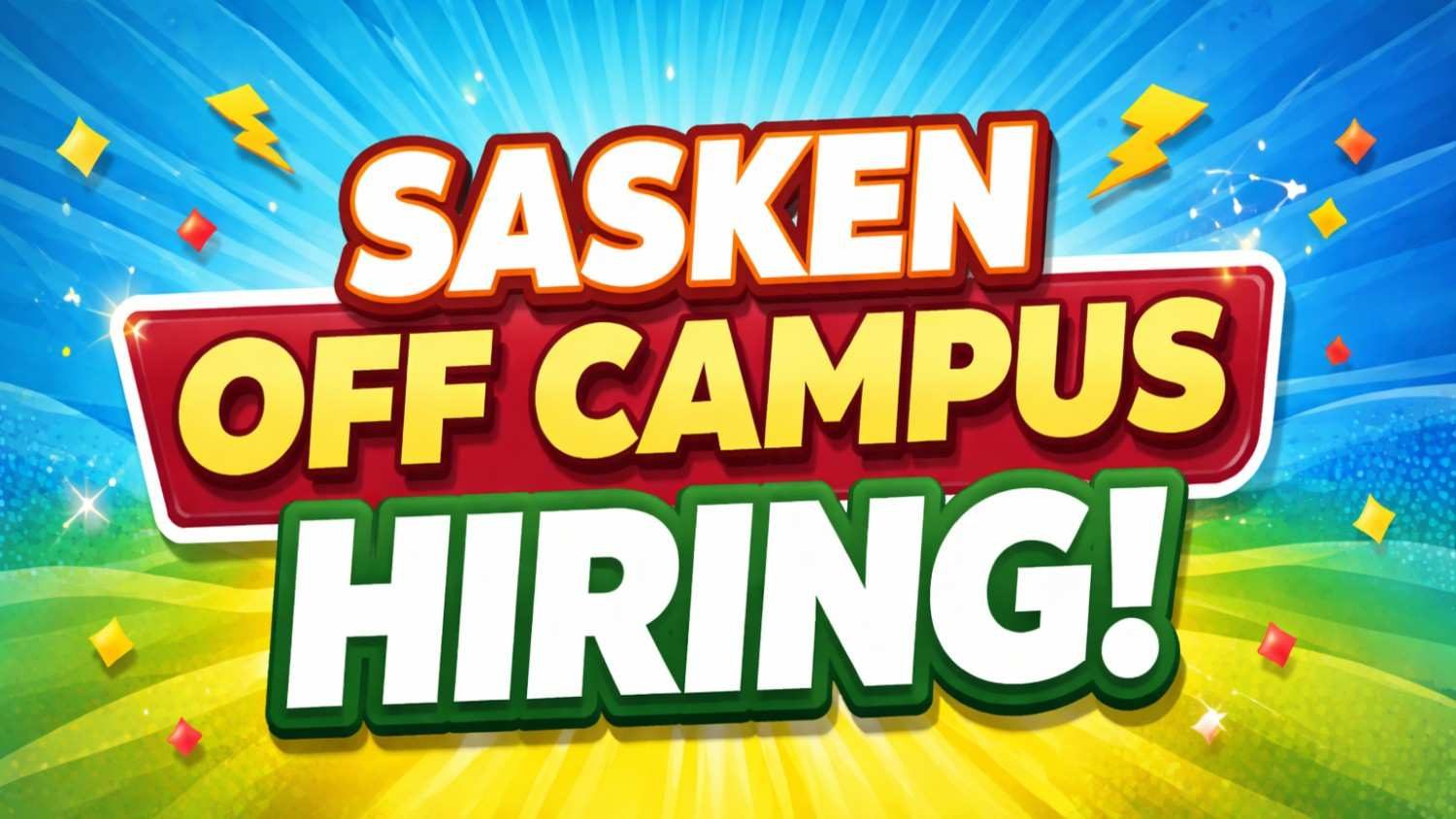 Sasken Off Campus Hiring
