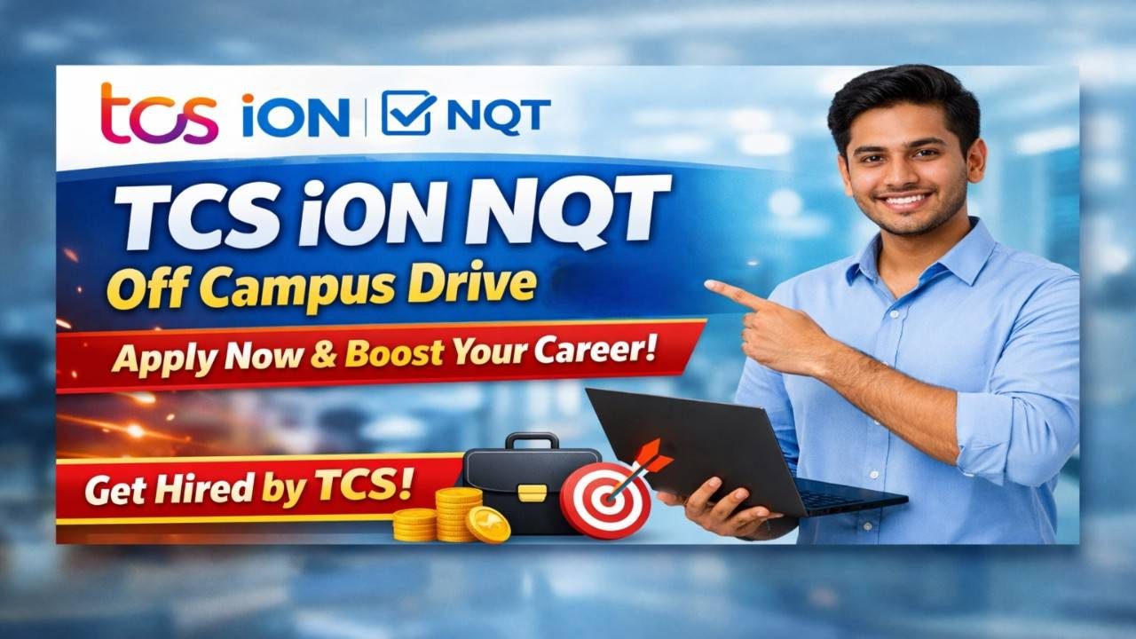 TCS Off Campus Drive - iON NQT Exam Details