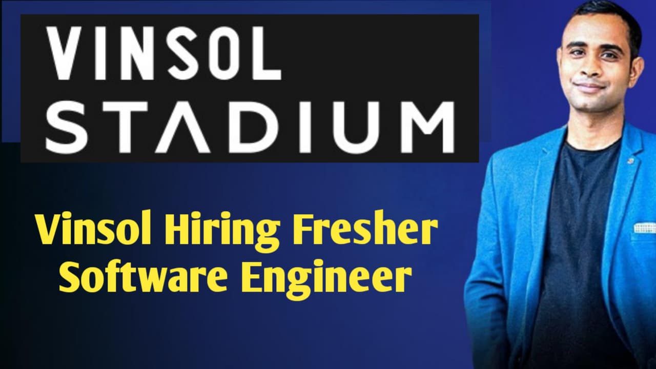 Vinsol Hiring Fresher Software Engineer - Apply Now