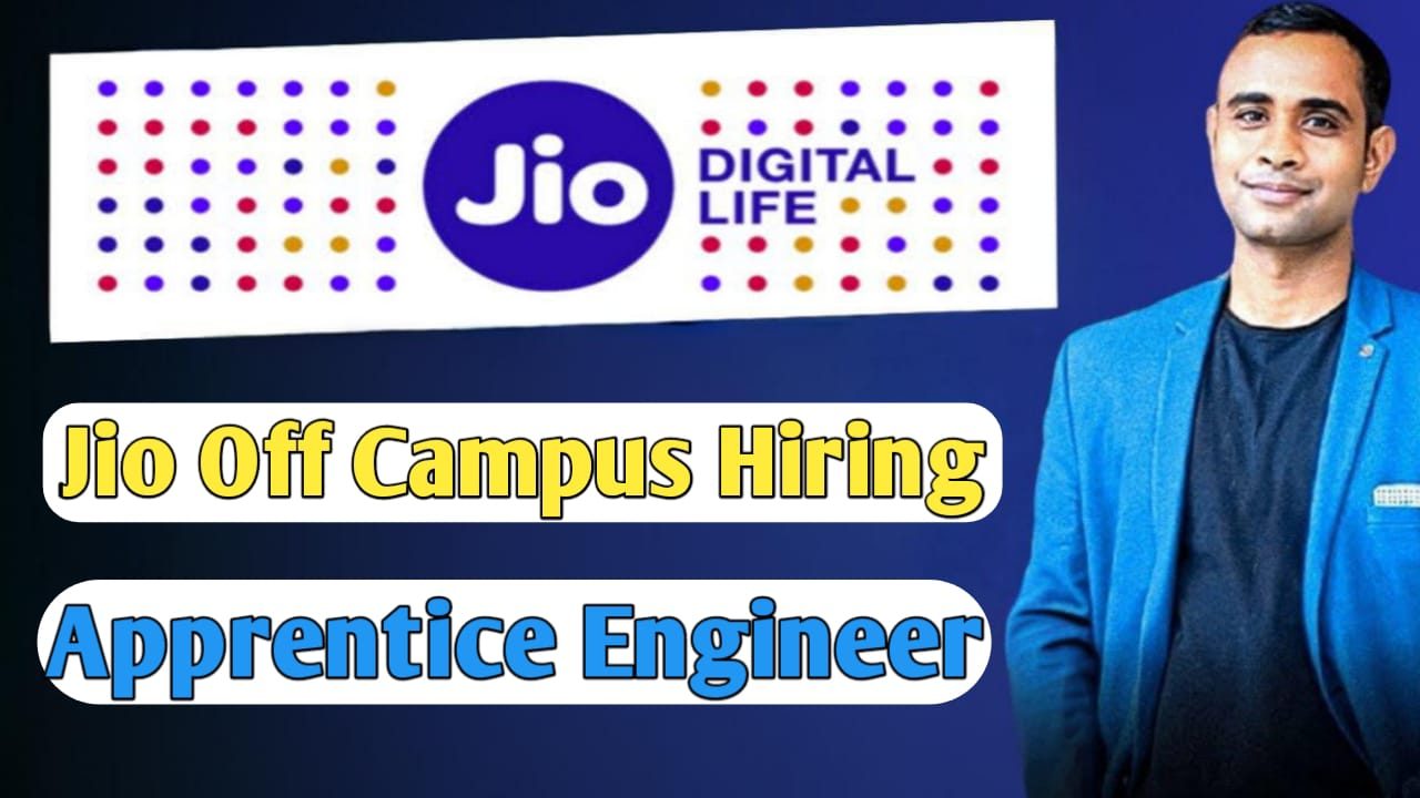 JIO Off-Campus Drive 2025 - Apprentice Engineer