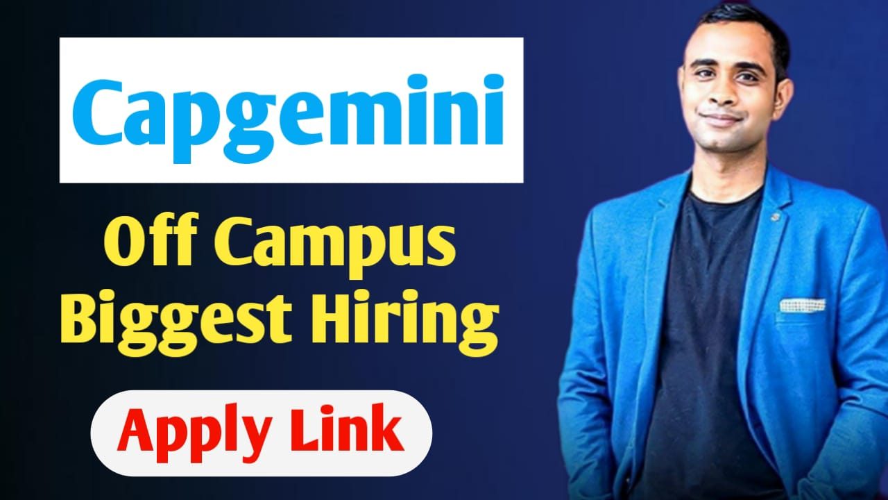 Capgemini Off Campus Biggest Hiring - Customer Support - International Voice Process Associate Role
