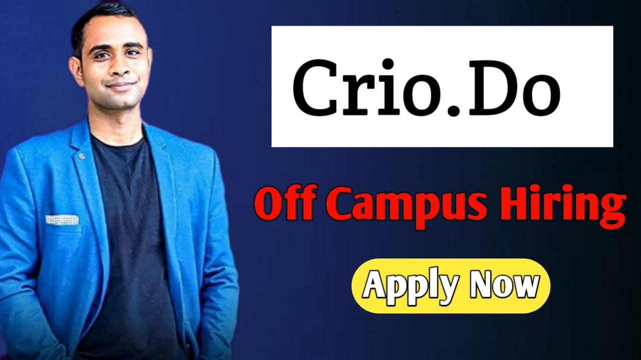 Crio.Do Off-Campus Hiring 2025 - Business Development Associate Role
