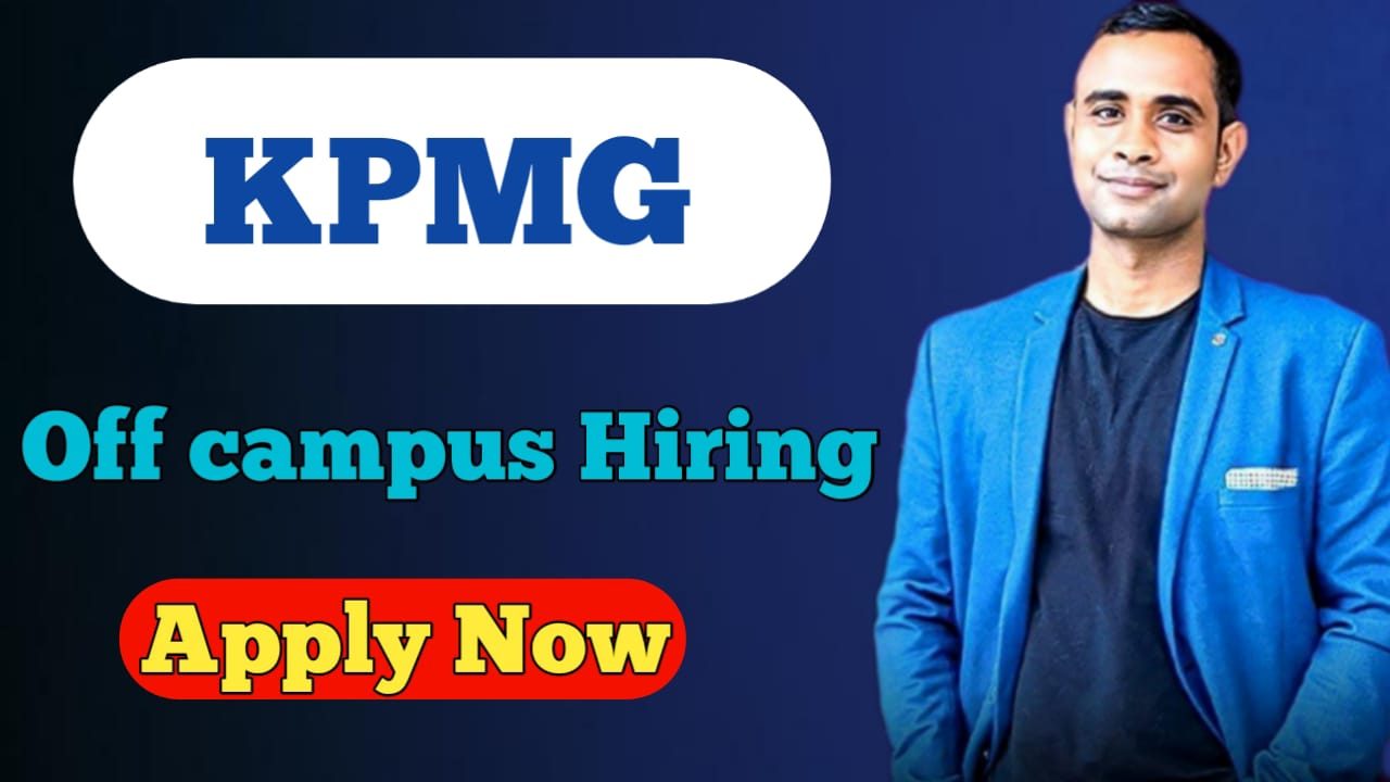 KPMG Off-Campus Recruitment 2025 - Drive for Security Analyst (L1)
