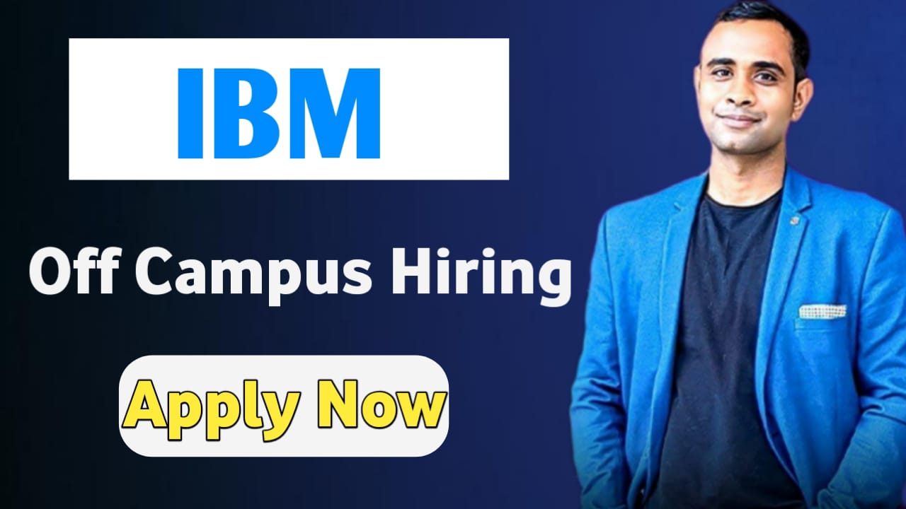 IBM Off-Campus Recruitment 2025 | Software Engineer Role