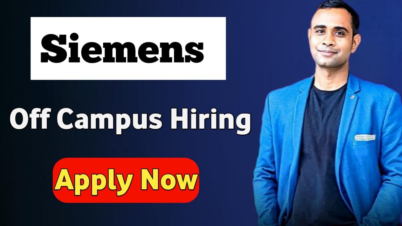 Siemens Off Campus Drive 2025 - Junior Software Developer - AI/ML Role