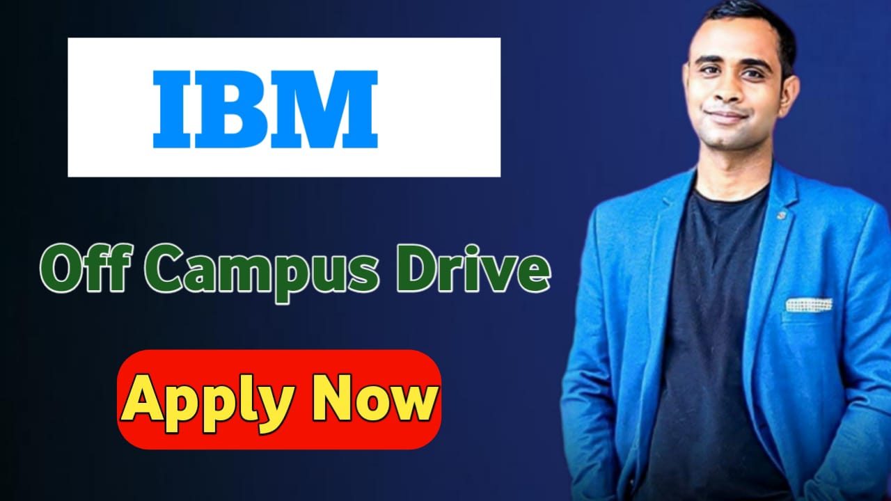 IBM Off Campus Drive - Frontend and Backend Developer Jobs