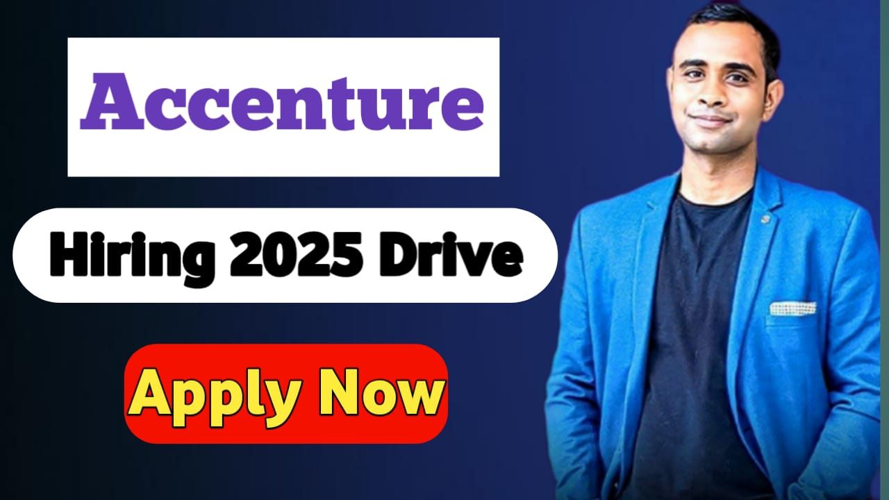 Accenture Hiring 2025 Drive - Web Developer Associate Role