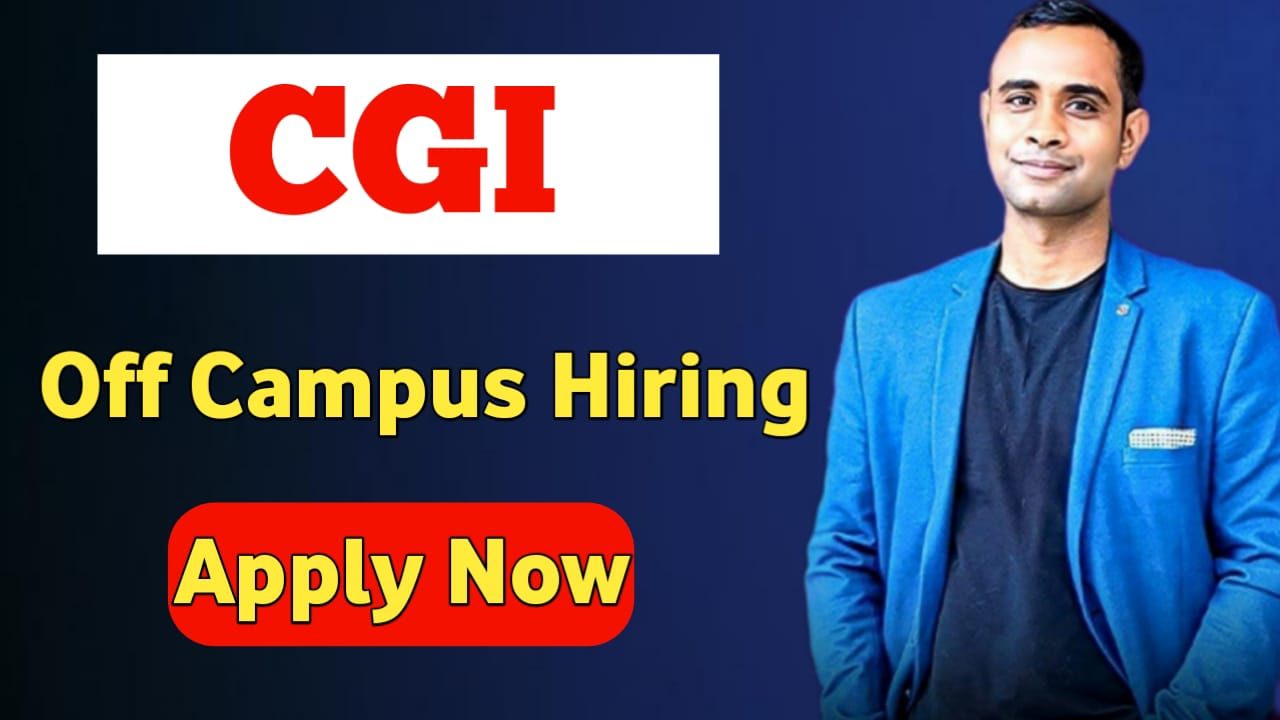 CGI Hiring Drive - Apprentice Role - Java Developer Role