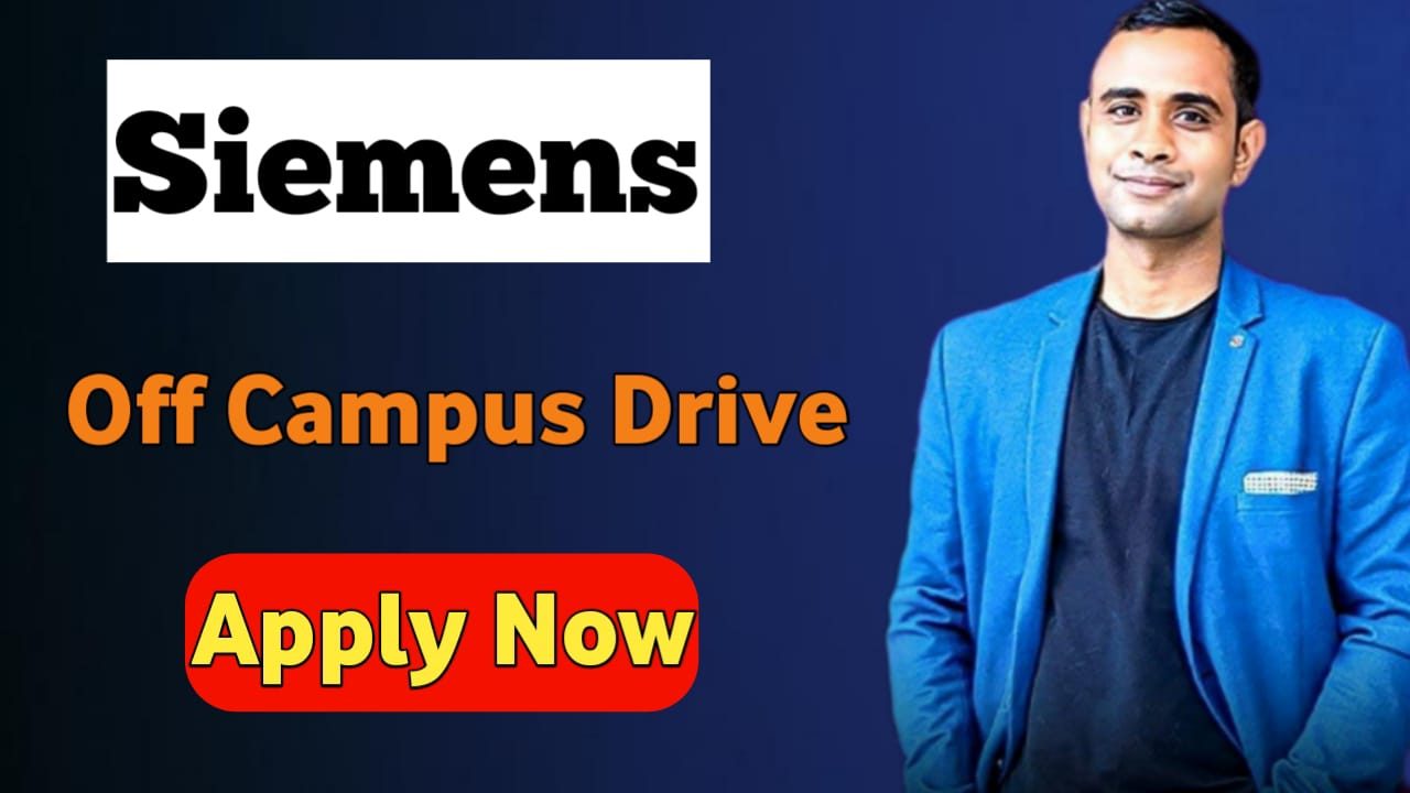 Siemens Off Campus Hiring Drive 2025 - Associate Test Engineer Role