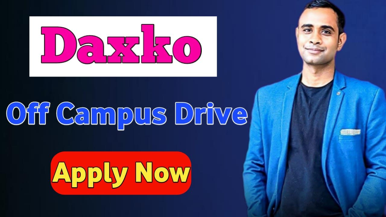 Daxko Off Campus Drive - Associate Software Test Engineer Role