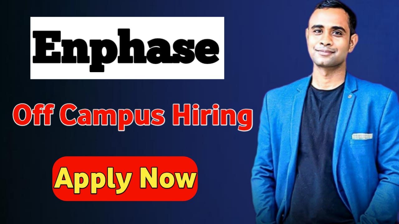 Enphase Off Campus Hiring - Associate, Customer Support Engineer Role