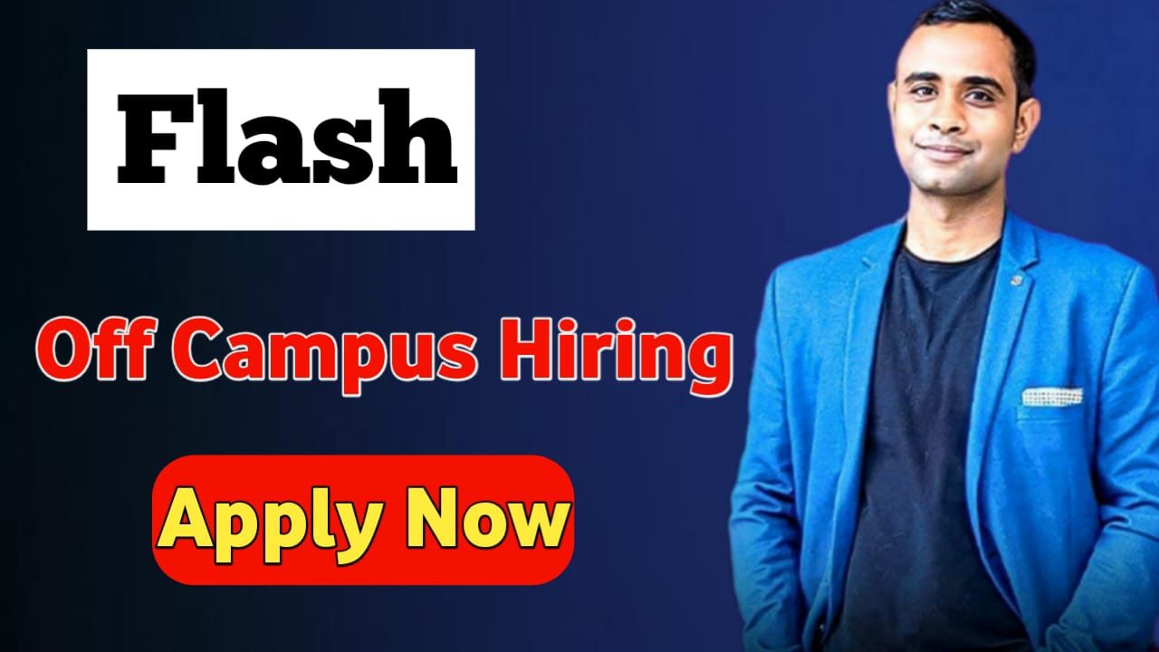 Flash Off Campus Hiring - Data Analyst