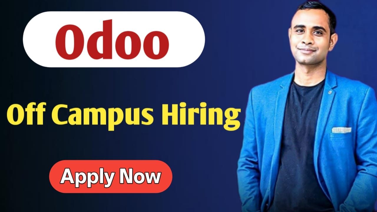 Odoo Off-Campus Hiring - Software Developer Intern Role