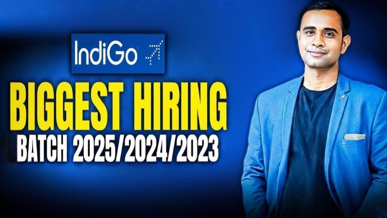 IndiGo Biggest Mass Hiring - Airport Operations & Customer Services Role