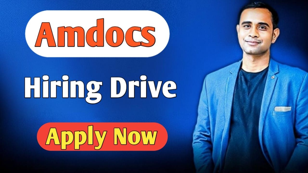 Amdocs Hiring Drive - Technical & Business Operations Agent Role