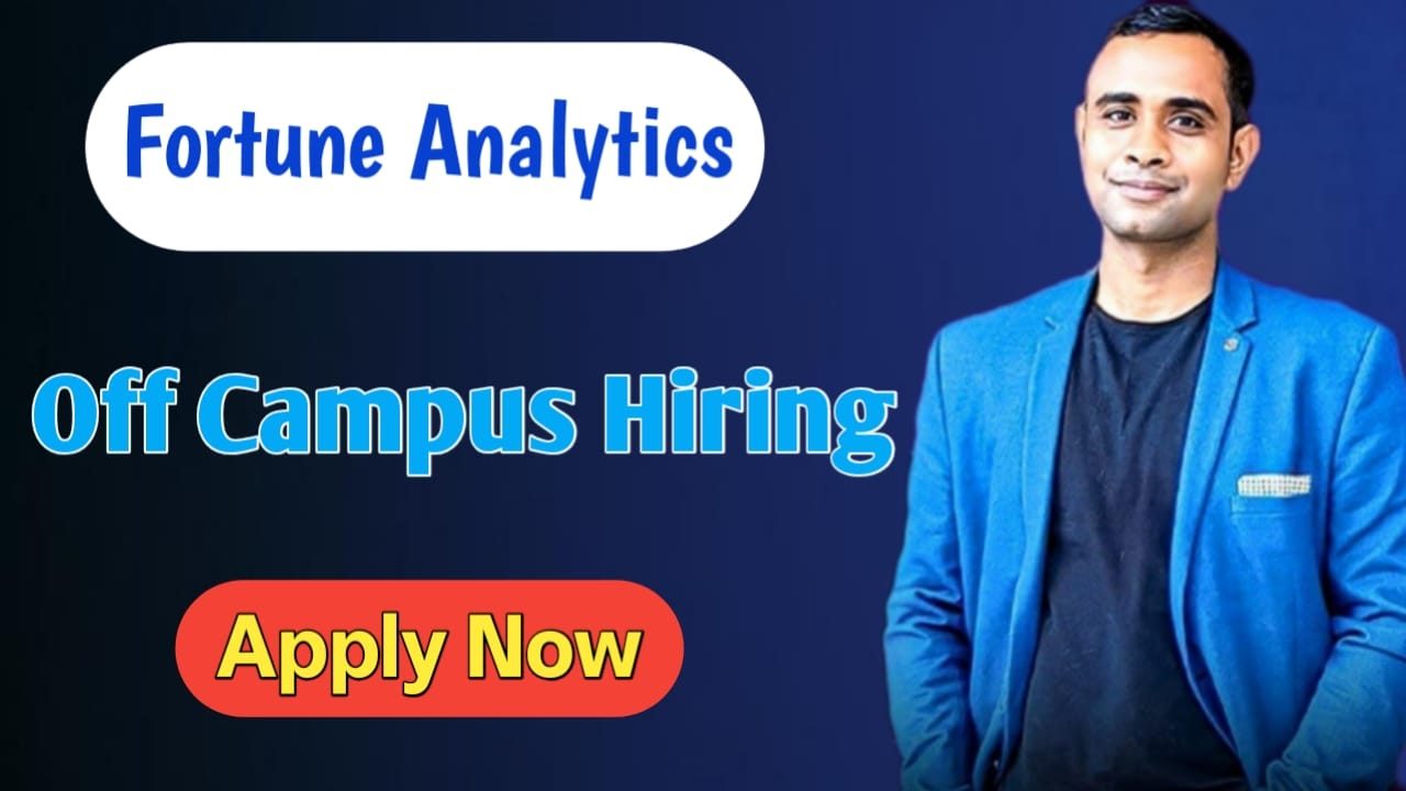 Fortune Analytics Hiring Drive - Front End Developer Internship