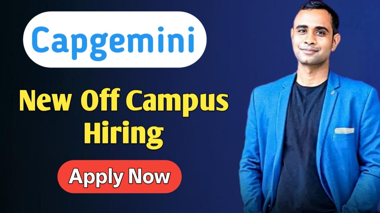 Capgemini Latest Hiring - Tech Support Role
