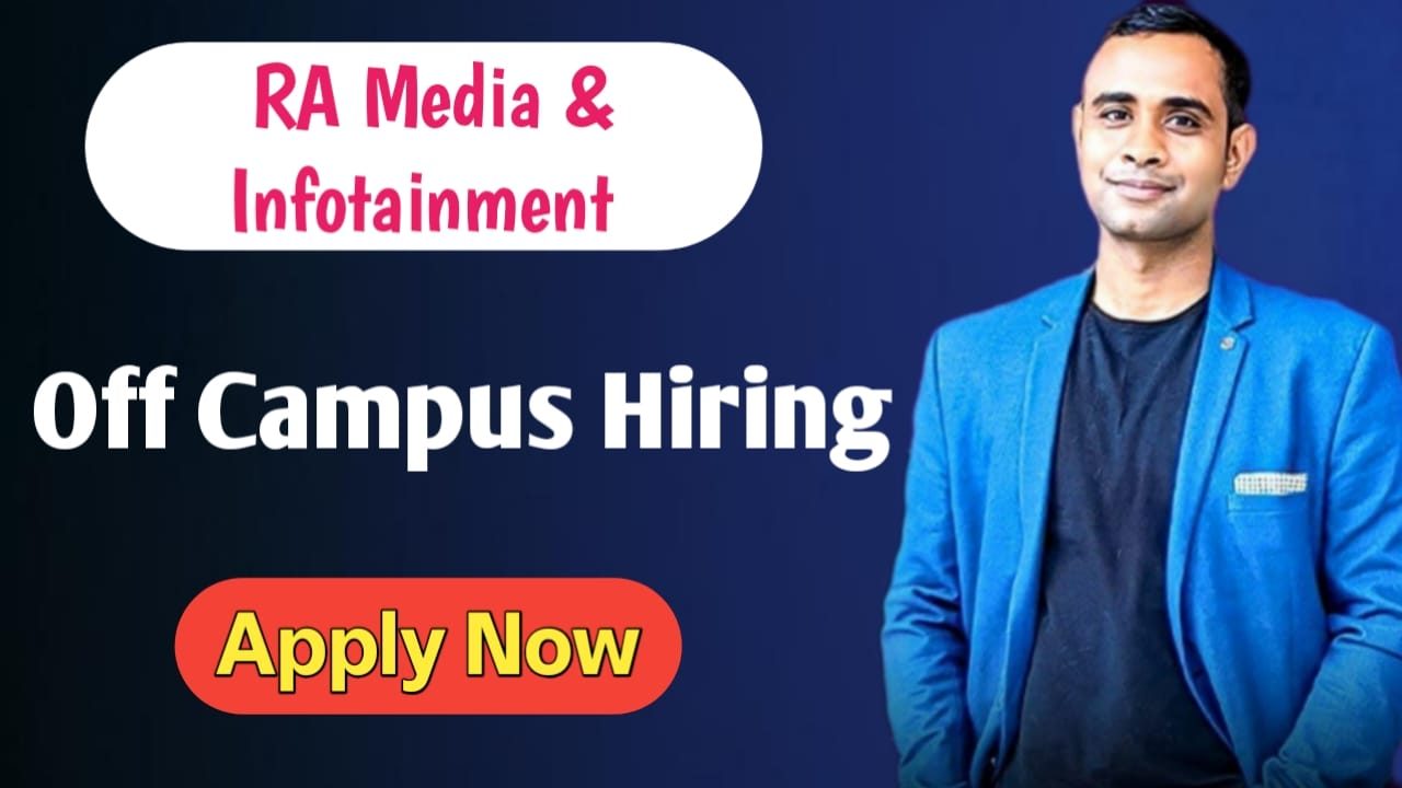 RA Media & Infotainment Hiring Drive - Direct Sales Executive Role