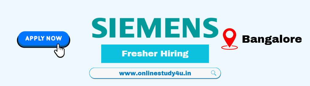 Exciting Trainee Opportunity at Siemens
