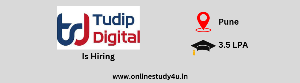 Tudip Technologies Hiring