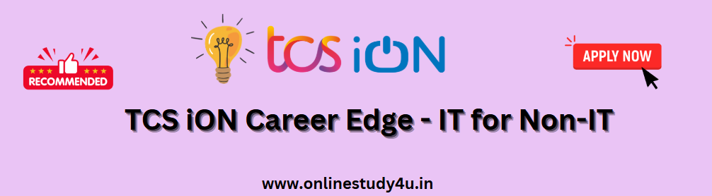 TCS iON Career Edge IT for Non IT