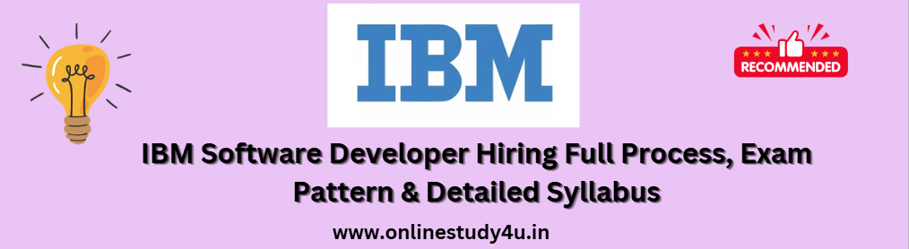 IBM Software Developer Hiring 2025