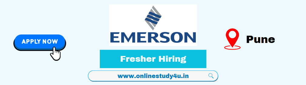 Emerson Graduate Engineer Trainee Hiring
