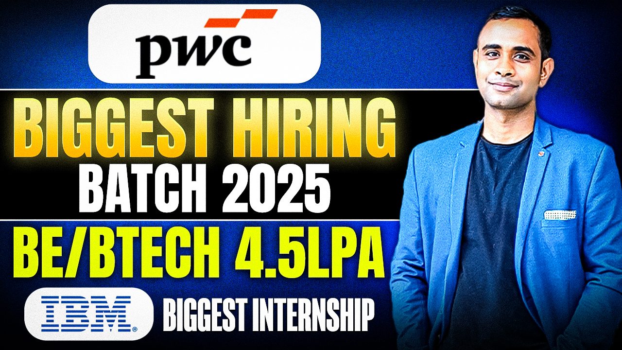 PwC Off Campus Hiring For Freshers - Aspiring Innovators Talent Search